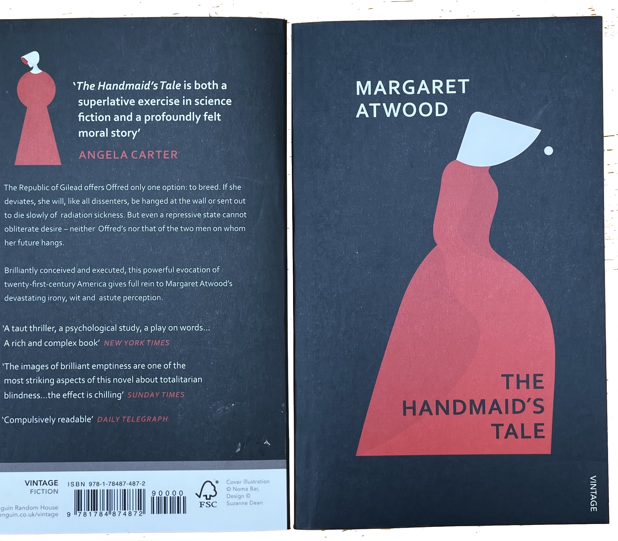 Paperback cover, The Handmaid’s Tale